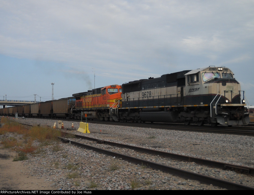 BNSF 9678 East